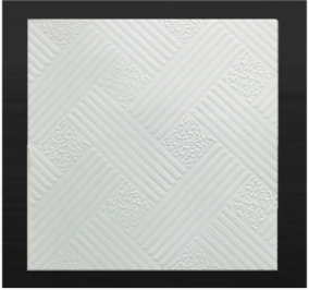 PVC GYPSUM CEILING TILES WHTE COLORS OF PVC PAPER