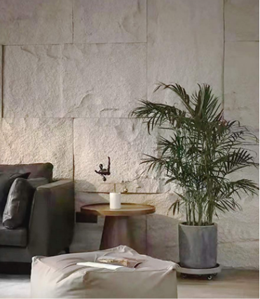 Lightweight 3D PU stone indoor and outdoor wall panels exterior simulated stone 3D Wall panel