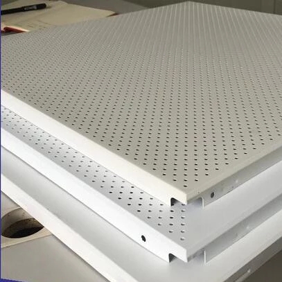 Europe Popular Acoustic Lay In Aluminum Square Metal Ceiling Tiles(图4)